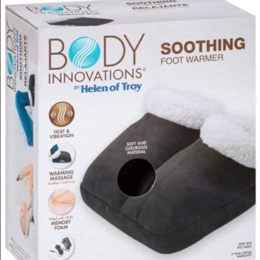 Soothing foot warmer